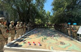 Қазақстанда алғаш рет БҰҰ стандарттары бойынша кіші командирлер даярланды