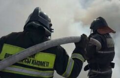 Пожар в донерной в Актобе: эвакуированы 14 человек
