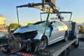 Таксист уснул за рулём и врезался в фуру в Алматы