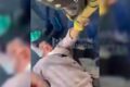 В Жетісу женщина была избита на глазах у полицейского