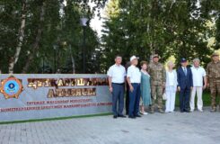 В Уральске открыли Аллею в честь героических спасателей