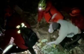 Спасение туриста с травмой на высоте 3 450 метров в горах Алматы