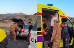 Туристы пострадали в результате падения с лошадей на Кольсайских озёрах
