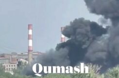 Пожар на складе в Алматы: ликвидация продолжается