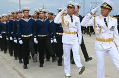 Военно-морскому флагу Казахстана исполнилось 30 лет