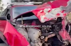 Смертельная авария на трассе Талдыкорган — Текелі: один погиб, трое в больнице