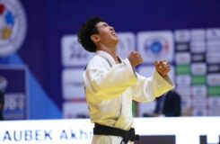 Габит Расулхан стал чемпионом мира по дзюдо