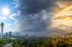 Сильные дожди, грозы и похолодание ожидают Астану, Алматы и Шымкент