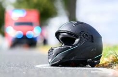 Смертельное ДТП с мотоциклистом в Костанайской области