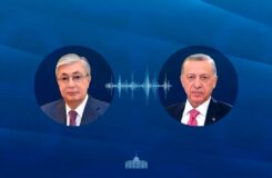 Токаев принял приглашение Эрдогана посетить Турцию и обсудил двусторонние отношения