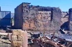 Семья в Западно-Казахстанской области спасена полицейским во время ночного пожара