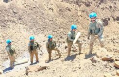 Казахстанские сапёры уничтожили более 2 тысяч боеприпасов на Голанских высотах