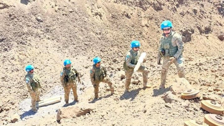 Казахстанские сапёры уничтожили более 2 тысяч боеприпасов на Голанских высотах