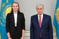 Токаев поздравил Елену Рыбакину с историческим успехом в теннисе