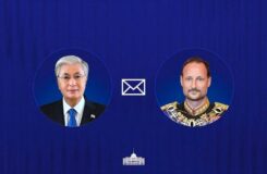 Тоқаев Норвегияның жаңа королі Хокон VIII-ді құттықтады