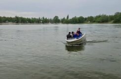 Спасение рыбака на озере Жукей в Акмолинской области