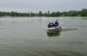 Спасение рыбака на озере Жукей в Акмолинской области