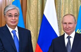 Путин и Токаев встретились в Нью-Дели на саммите БРИКС