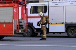 В Таганроге временно закрыли участок дороги после ночной ракетной атаки