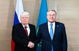 Обсуждение графика совместных мероприятий между Казахстаном и Россией