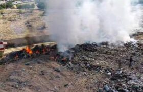 Алматин облысындағы қоқыс полигонында өртті локализациялау