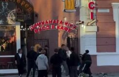 Конфликт возле кафе в Костанае зафиксирован на видео