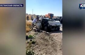Түркістан облысындағы өлімге әкелетін ЖКО: екі адам қаза тапты