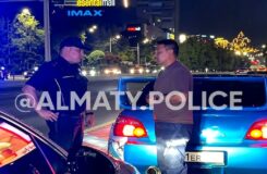 Ночной рейд в Алматы: 160 нарушений ПДД и 74 автомобиля на штрафстоянке