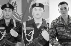 Каспийде қаза тапқан үш әскери қызметкердің денелері Оралға жеткізілді