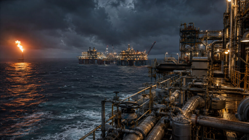 нефтяная платформа