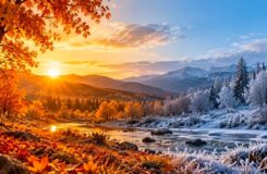 Похолодание до −10°С, снег и возвращение +30°С: «Казгидромет» уточнил прогноз погоды на октябрь 2026 года