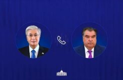 Токаев поздравил Рахмона с днём рождения и обсудил двусторонние отношения