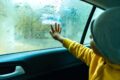 В Кокшетау водитель выпустил ребёнка из машины у школы