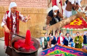 Не просто ковёр: какую историю хранят узоры казахского текемета