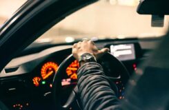 Казахстанец без прав устроил дрифт на BMW и повредил дорогу