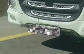 Водитель грузовика с поддельными номерами задержан в Карагандинской области