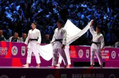 Казахстан официально принял флаг чемпионата мира по дзюдо 2027 года