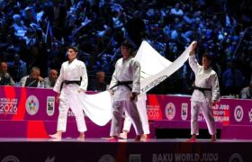 Казахстан официально принял флаг чемпионата мира по дзюдо 2027 года