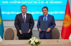 Казахстан и Кыргызстан подписали меморандум о сотрудничестве в газовой сфере
