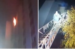Пожар в студенческом общежитии Усть-Каменогорска: жильцы эвакуированы