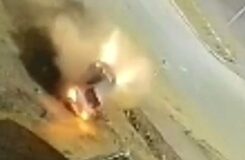 Пьяный водитель перевернулся на Nissan в Кокшетау и вышел без серьёзных травм