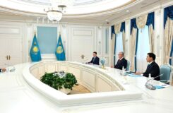 Токаев встретился с президентом World Aquatics Хусейном Аль-Мусалламом