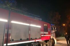 Эвакуация жильцов в Кызылорде из-за пожара в многоэтажном доме