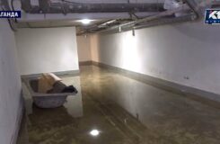 Проблемы с канализацией в новом ЖК Караганды