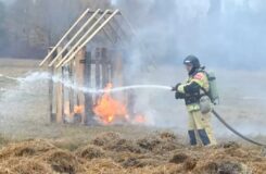 Масштабные учения по ликвидации природных пожаров прошли в Омской области