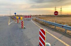 Запуск системы контроля средней скорости на трассе Конаев — Баканас