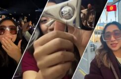 Казахстанка Назифат стала звездой Instagram после того, как поймала очки Шакиры на концерте