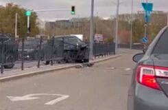 ДТП в Караганде: два человека пострадали в столкновении четырёх автомобилей
