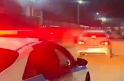В Астане Lada с шумным выхлопом отправлена на стоянку