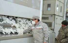 Запуск двух новых хлопкоперерабатывающих заводов в Туркестанской области